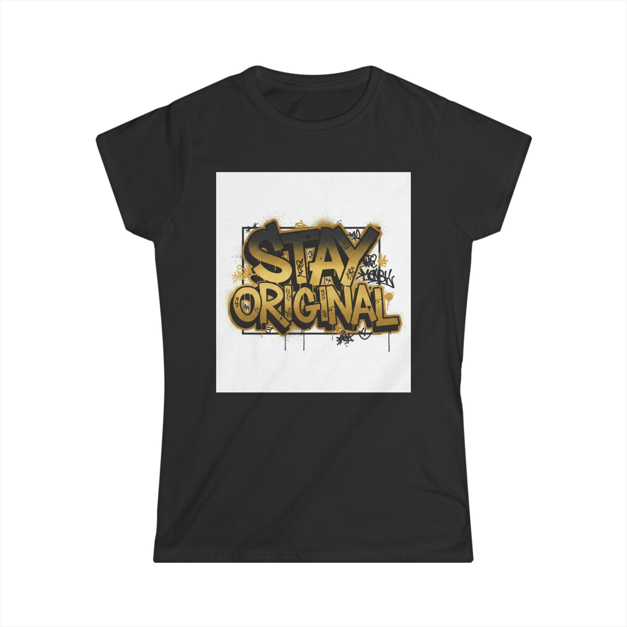 Stay Original Women’s Tee — Graffiti Streetwear Graphic T-Shirt