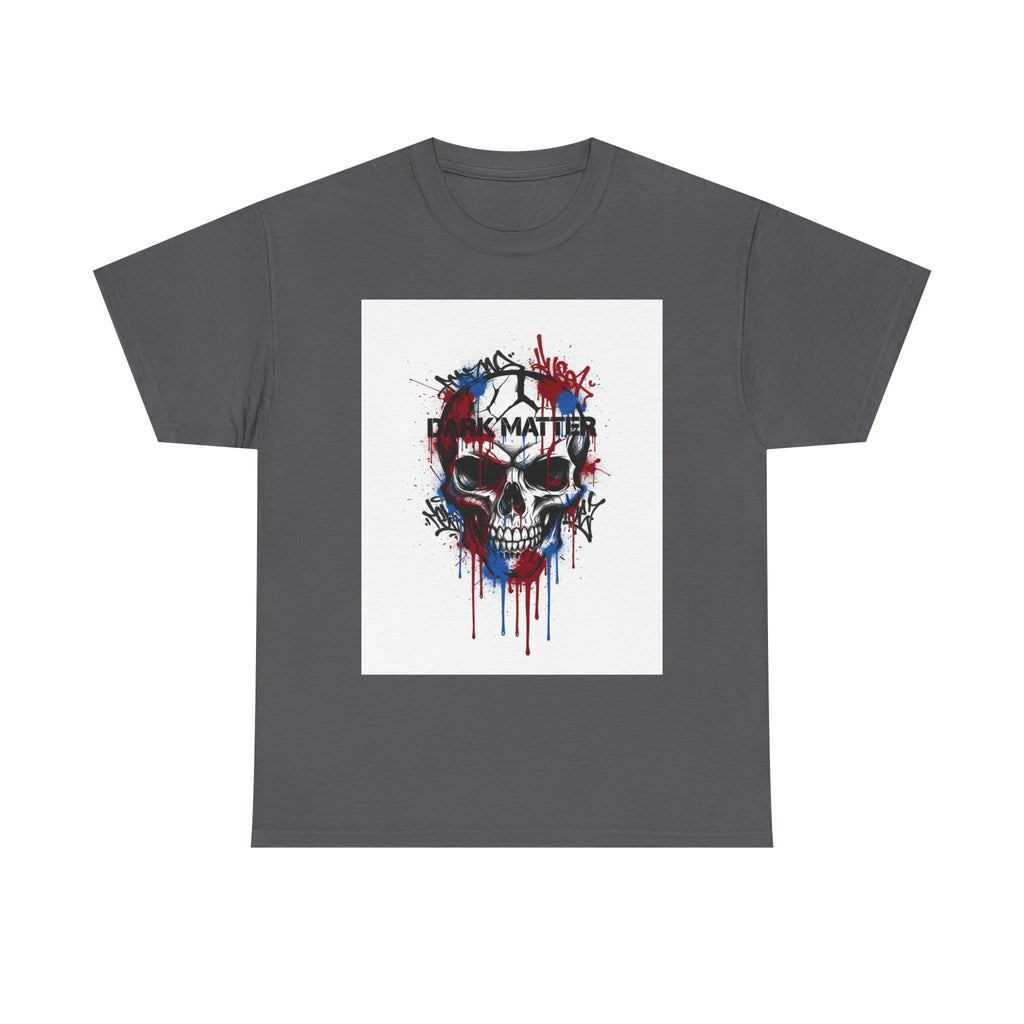Skull Graphic Tee — 'Matter' Drip Skull Streetwear T-Shirt