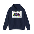 City Never Sleeps Hoodie — Colorful Skyline Graphic Pullover