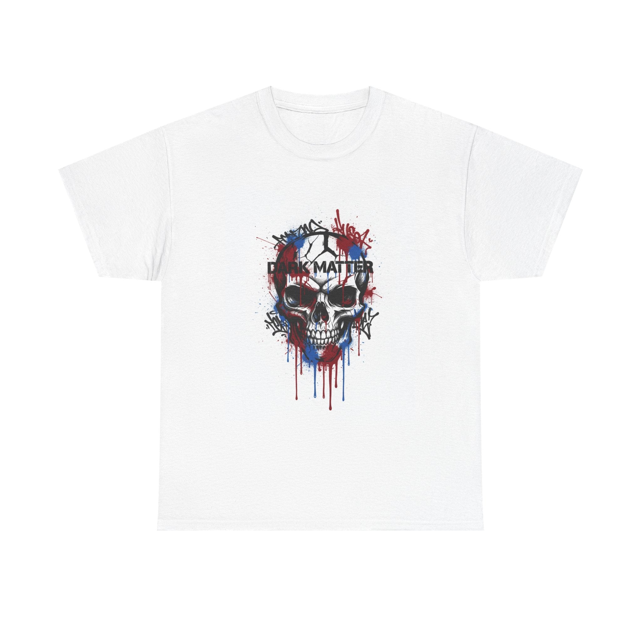 Skull Graphic Tee — 'Matter' Drip Skull Streetwear T-Shirt