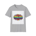Graffiti Rose T‑Shirt — Colorful Urban Street Art Tee