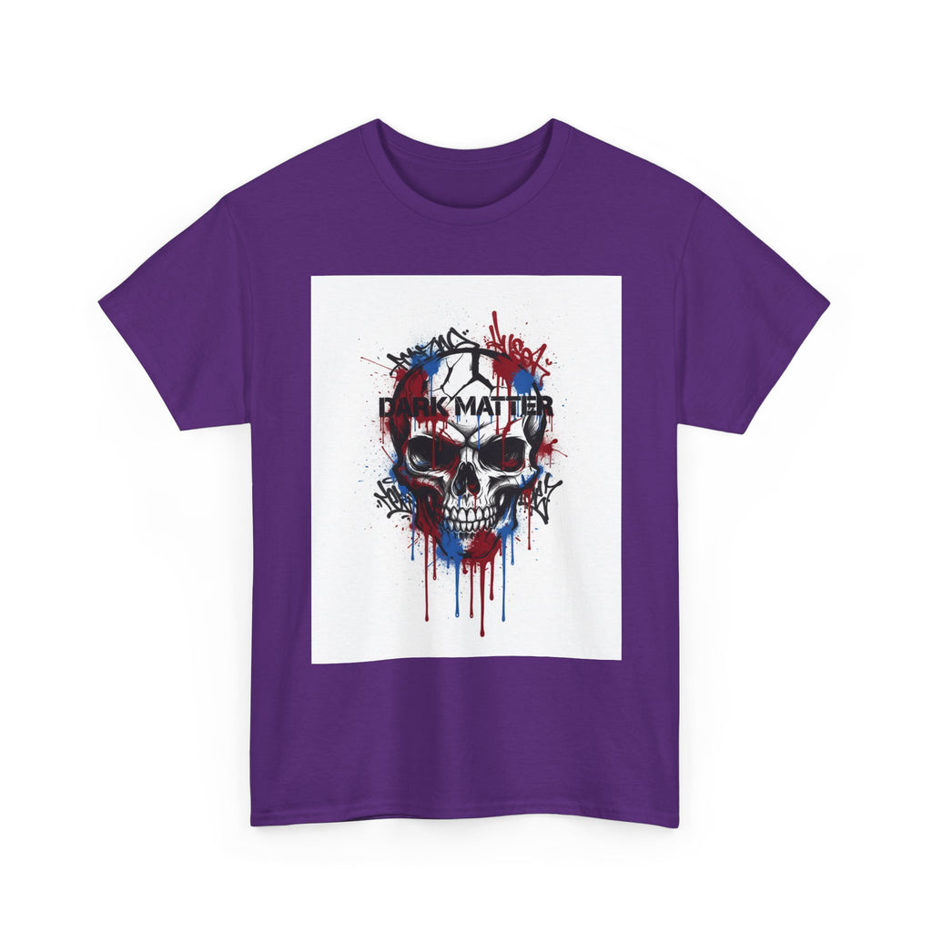 Skull Graphic Tee — 'Matter' Drip Skull Streetwear T-Shirt