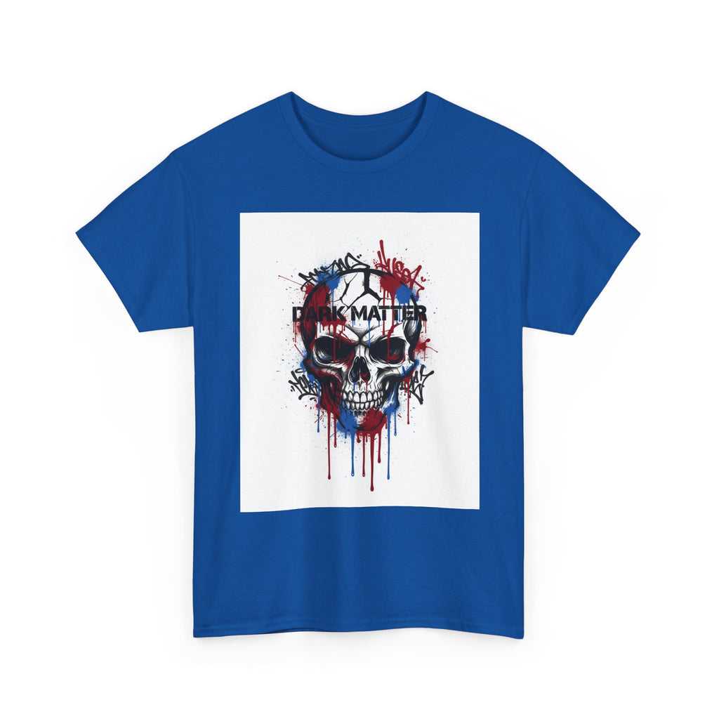 Skull Graphic Tee — 'Matter' Drip Skull Streetwear T-Shirt