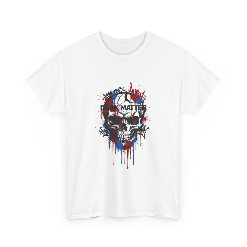 Skull Graphic Tee — 'Matter' Drip Skull Streetwear T-Shirt