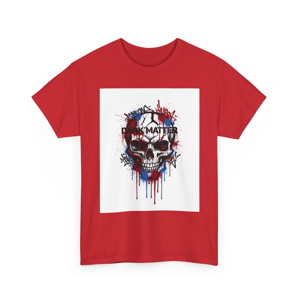 Skull Graphic Tee — 'Matter' Drip Skull Streetwear T-Shirt